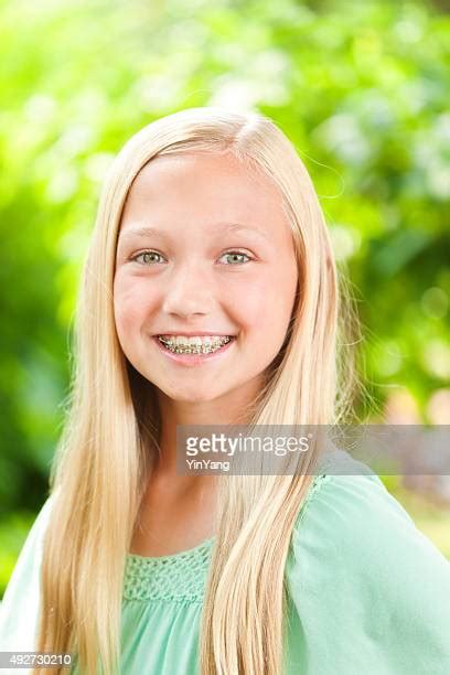 blonde girl with braces|1,240 Blonde With Braces Stock Photos & High